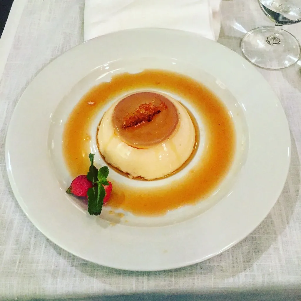 rozata-dubrovnik-dessert Traditional Dubrovnik rožata dessert with caramel topping