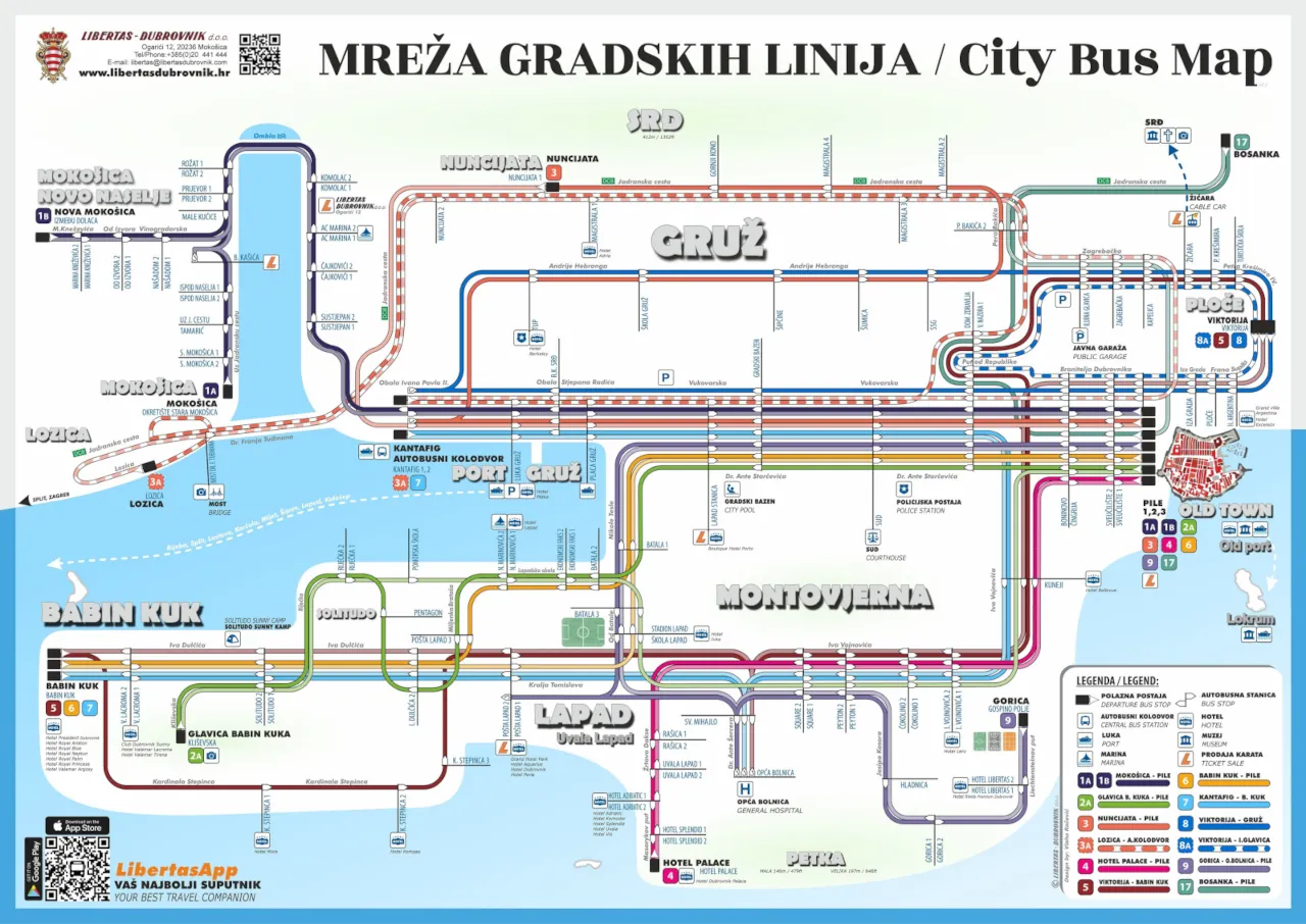 dubrovnik-public-bus-map-libertas-lines