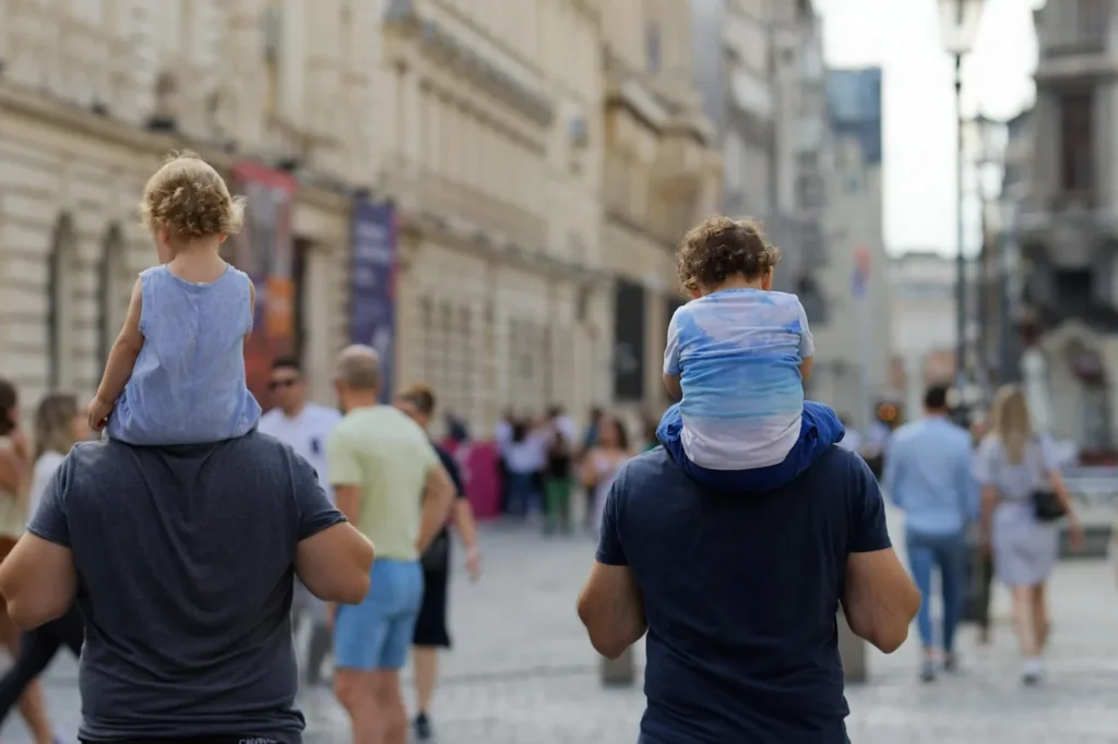 Family in a Croatian city as Croatians returning to Croatia reached 13,300 in 2024