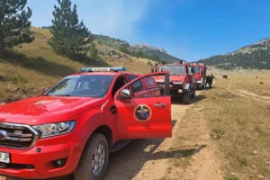 Firefighters deployed during wildfire on Dugi Otok and other fires along the Croatian coast illustration