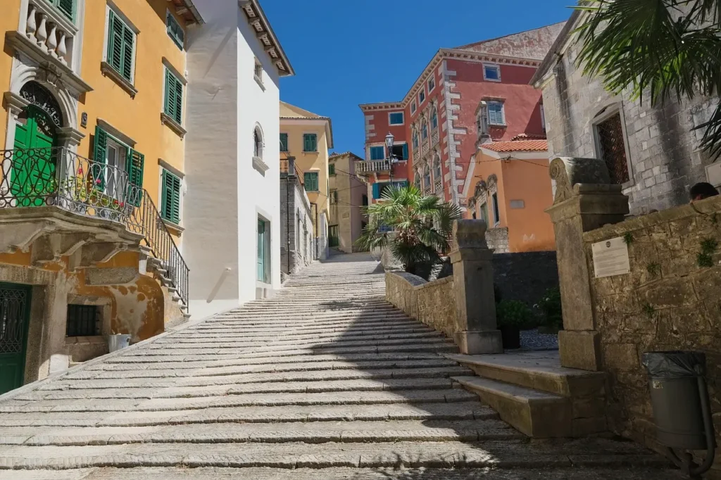 Labin Old Town during Labin City Day celebrations
