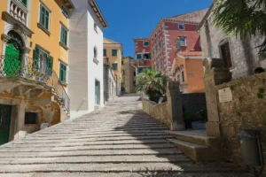 Labin Old Town during Labin City Day celebrations