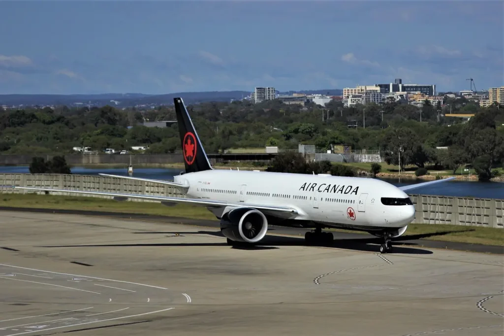 Air Canada aircraft illustrating the new Air Canada Dubrovnik flights launching in 2027